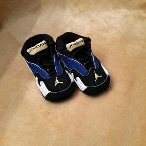 Air Jordan XIV Retro High-tops (Blue/Black/White)